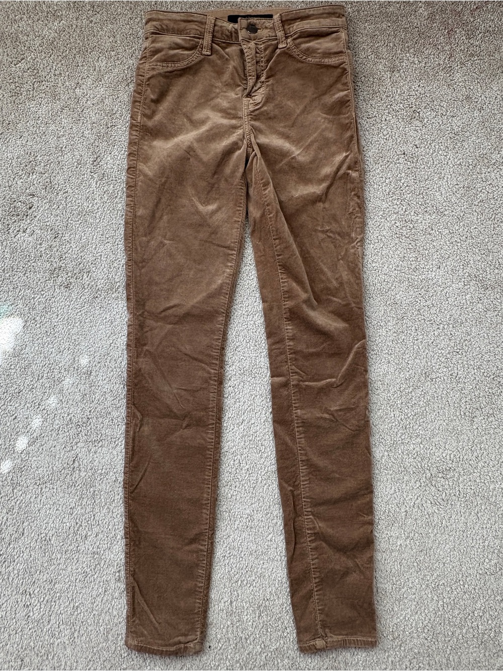 NWOT J Brand Velvet Skinny Jeans Size 25